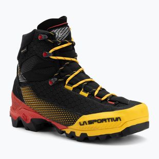 Men's mountaineering boots La Sportiva Aequilibrium ST GTX black/yellow