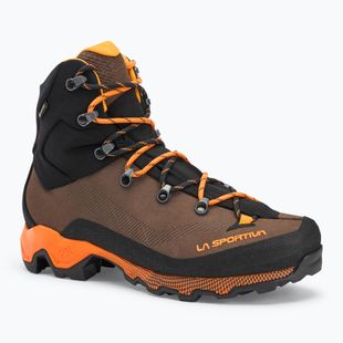 Men's trekking shoes La Sportiva Aequilibrium Trek GTX chocolate/papaya
