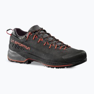 Men's approach shoes La Sportiva TX4 Evo GTX carbon/cherry tomato