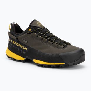 Men's La Sportiva TX5 Low GTX carbon/ yellow approach shoe