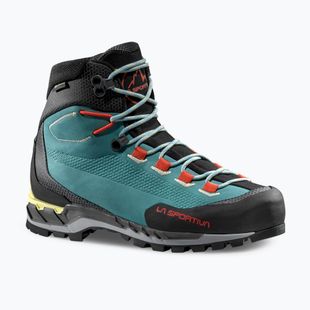 Women's mountaineering boots La Sportiva Trango Tech Leather GTX juniper/zest