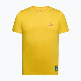 Men's T-shirt La Sportiva Climbing on the Moon giallo/viola