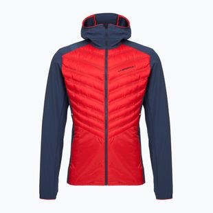 Men's hybrid jacket La Sportiva Koro mountain red/night sky