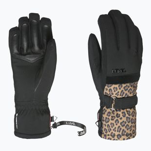 Women's ski gloves Level Venus camo