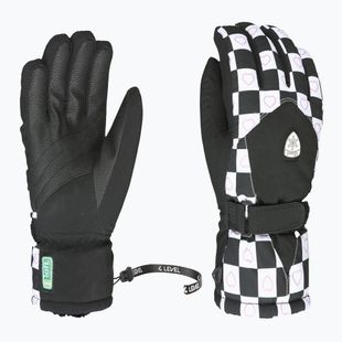 Women's ski gloves Level Hero W ninja black