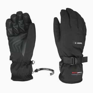 Men's ski gloves Level Hero black