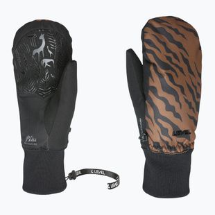 Women's ski gloves Level Coral Mitt black/camo