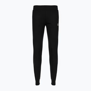 Women's EA7 Emporio Armani Train Logo Series Essential black trousers