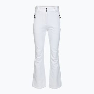 Women's ski trousers EA7 Emporio Armani Ski Kitzbuhel High Waisted Softshell white