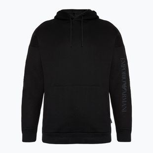 EA7 Emporio Armani Train Logo Series Embroidery Coft sweatshirt black