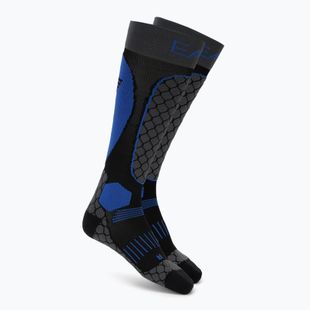 Ski socks EA7 Emporio Armani nero/antra/lapis blu