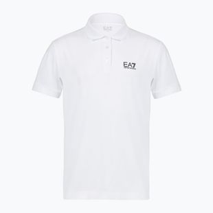 Men's EA7 Emporio Armani Core Identity Polo Shirt white