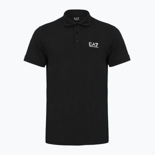 Men's EA7 Emporio Armani Core Identity Polo Shirt black