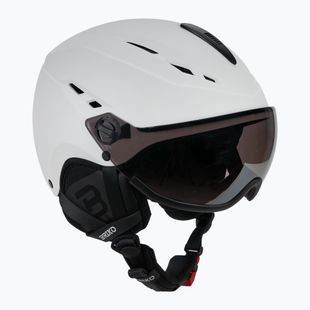 Ski helmet Briko Elio Visor matt white/black
