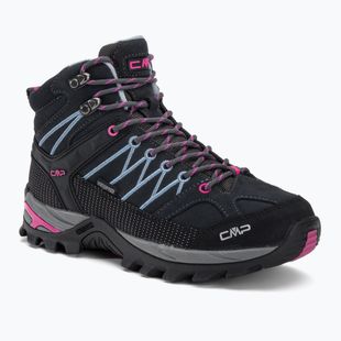 Women's trekking boots CMP Rigel Mid Wp titanio/skyway