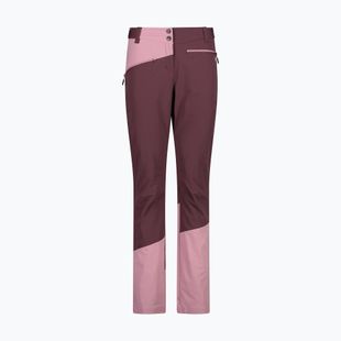 CMP women's trekking trousers maroon 33T6226/C904