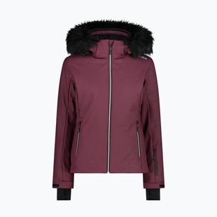 CMP women's winter jacket maroon