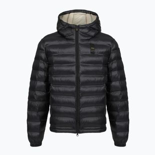Men's jacket Blauer USA Charles black inside mist grey