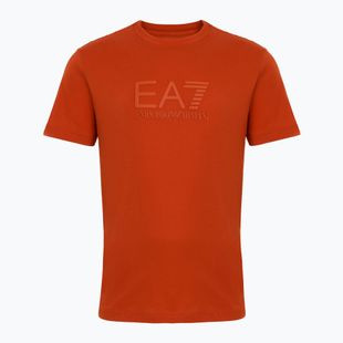 Men's EA7 Emporio Armani Visibility Cotton Crew rooibos tea T-shirt
