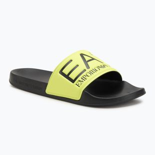 EA7 Emporio Armani Water Sports Visibility yellow flueo / black flip-flops