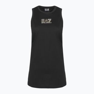 Women's EA7 Emporio Armani Train Visibility Tank black/gold