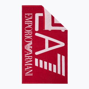 EA7 Emporio Armani Visibility towel equestrian red