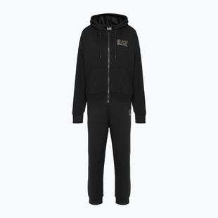 Women's EA7 Emporio Armani Train Visibility Tracksuit HO CH FZ black/gold