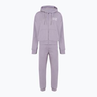Women's EA7 Emporio Armani Train Visibility Tracksuit HO CH FZ lavender grey