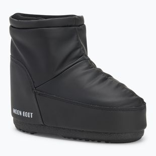Women's snow boots Moon Boot Icon Low No Lace Rubber black