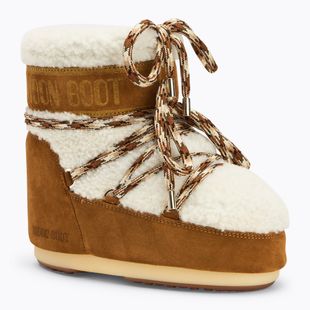 Women's snow boots Moon Boot Icon Low Shearling whisky/off white