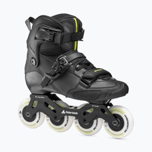 Men's inline skates Rollerblade Crossfire LX black/lime