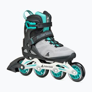 Women's rollerblade Macroblade 80 W grey/teal blue