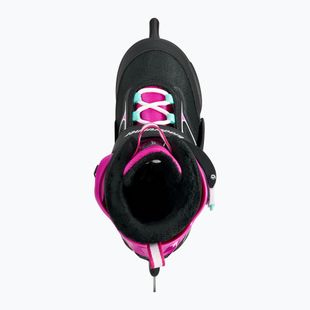 Children's skates Bladerunner Micro Xt Ice G black/fuchsia