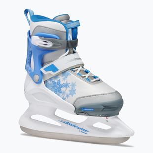 Children's skates Bladerunner Micro Ice G white/blue