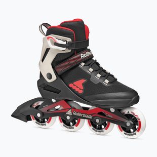 Men's inline skates Rollerblade Macroblade 84 black/sand/red