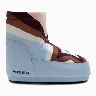 Women's snow boots Moon Boot Icon Low Nolace Comet baby blue/multicolor