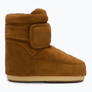 Women's snow boots Moon Boot Icon Strap Suede cognac