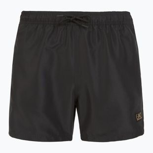 Men's EA7 Emporio Armani Gold Label Boxer swim shorts black