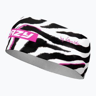 Crazy Stem black/zebra headband