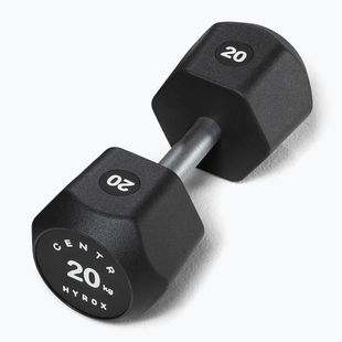 Dumbbell Centr Urethane Dumbbell Centr x Hyrox 20 kg black