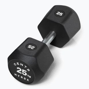 Dumbbell Centr Urethane Dumbbell Centr x Hyrox 25 kg black