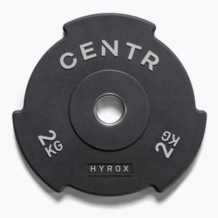 Bumper weight Centr Top Plate Centr x Hyrox black