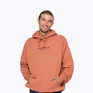 Men's sweatshirt Kaotiko Vancouver apricot