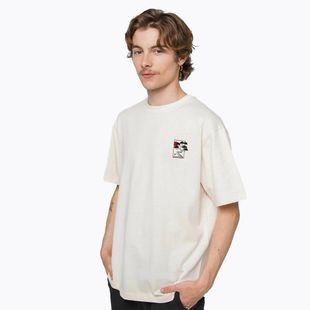 Men's T-shirt Kaotiko Washed Okinawa Japan Organic ivory