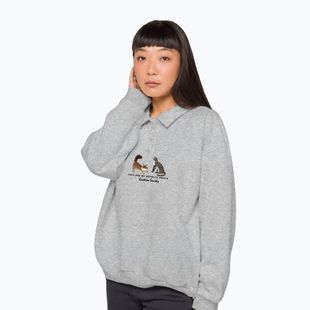 Women's sweatshirt Kaotiko Cats grey