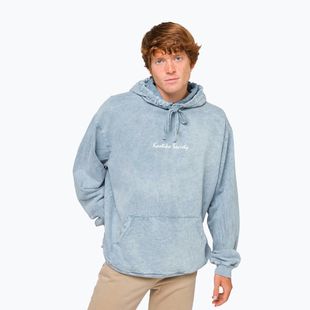 Men's sweatshirt Kaotiko Washed Vancouver Society steel