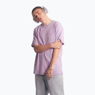 Men's T-shirt Kaotiko Pocket Flower Society mallow