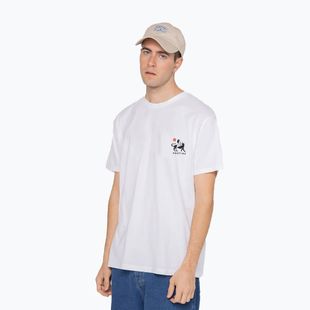 Men's T-shirt Kaotiko Washed Neverland white