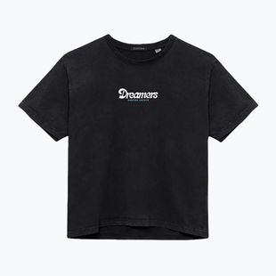Women's T-shirt Kaotiko Washed Dreamers black