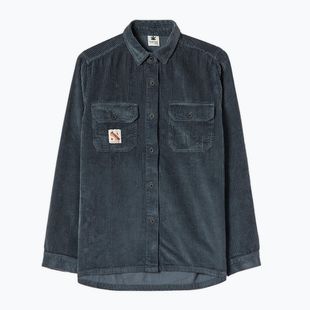 Men's shirt Kaotiko Courduroy Minimal bluish-grey